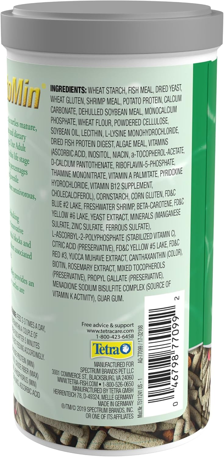 Tetra ReptoMin 8.11 ounce container top cap