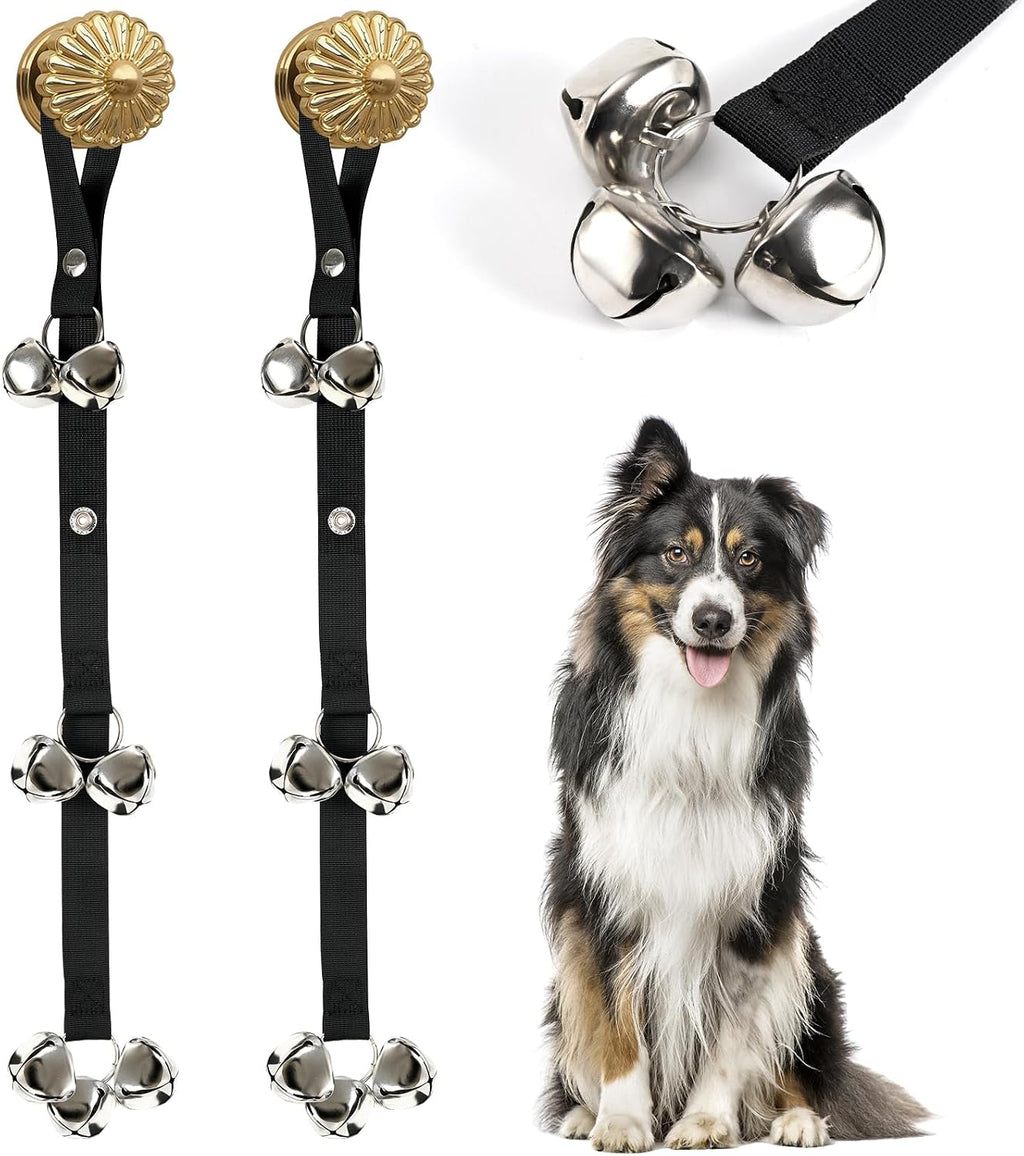 Luckyiren Upgraded Puppy Bells Dog Doorbells for Door Knob/Potty Training/Go Outside-Dog Bells for Puppies Dogs Doggy Doggie Pooch Pet Cat for Dog Lovers-Premium Quality-3 Snaps for Length Adjustment - Image 10
