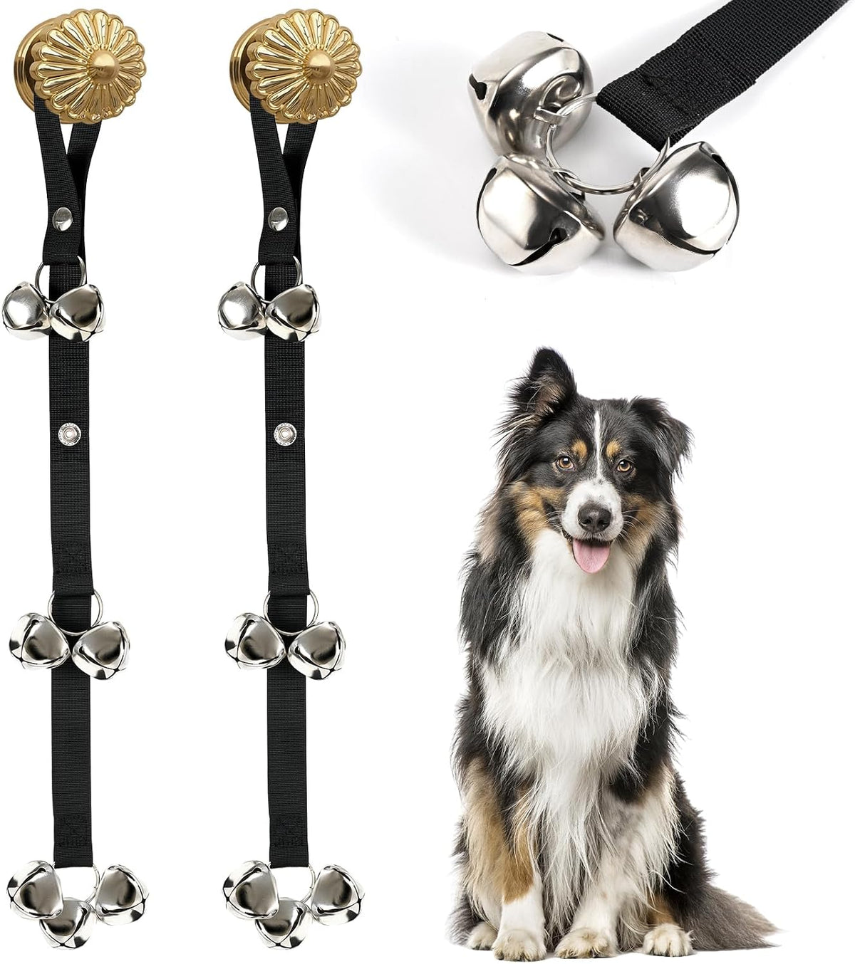 Luckyiren Upgraded Puppy Bells Dog Doorbells for Door Knob/Potty Training/Go Outside-Dog Bells for Puppies Dogs Doggy Doggie Pooch Pet Cat for Dog Lovers-Premium Quality-3 Snaps for Length Adjustment - Image 10