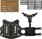 Breathable air mesh service dog harness interior protecting pet pressure load points