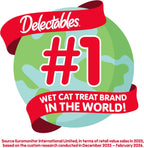 Delectables Lickable Treat Stew Wet Cat Treat with Real Tuna & Salmon, Food Topper, Hydrating, Grain-Free, No Fillers, No By-Products, No Added Preservatives, 1.4oz Pouch, 12ct - Image 9
