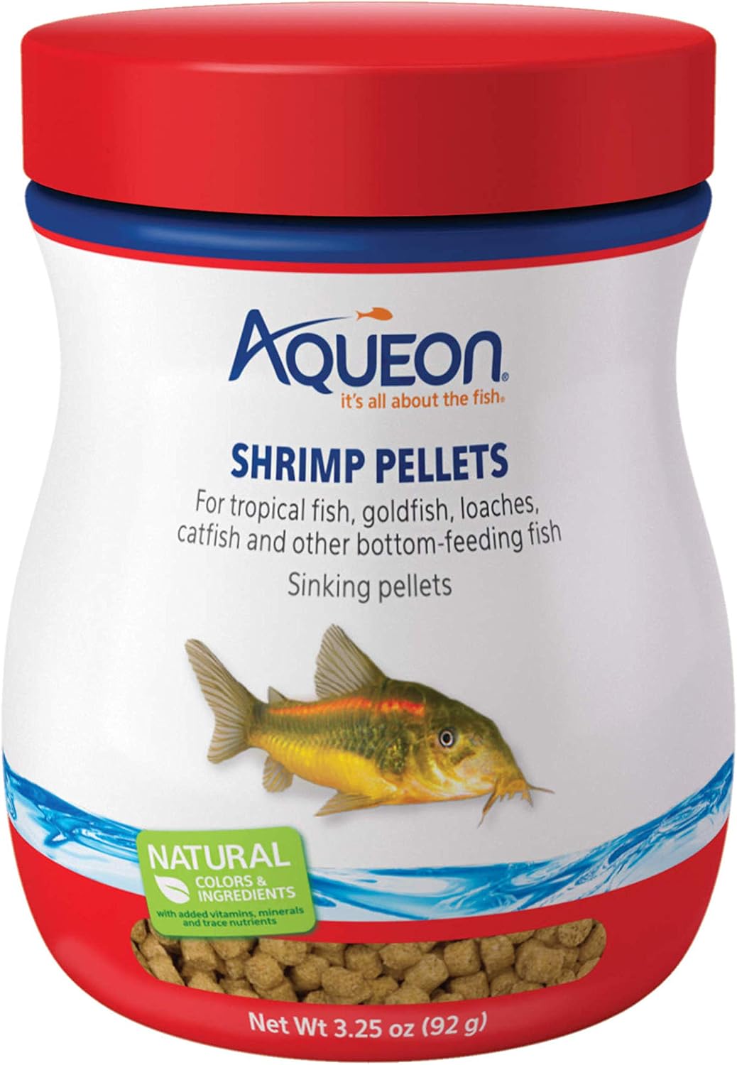 Aqueon Shrimp Pellets Sinking Food for Tropical Fish, Goldfish, Loaches, Catfish and Other Bottom Feeding Fish, 6.5 Ounces - Image 9