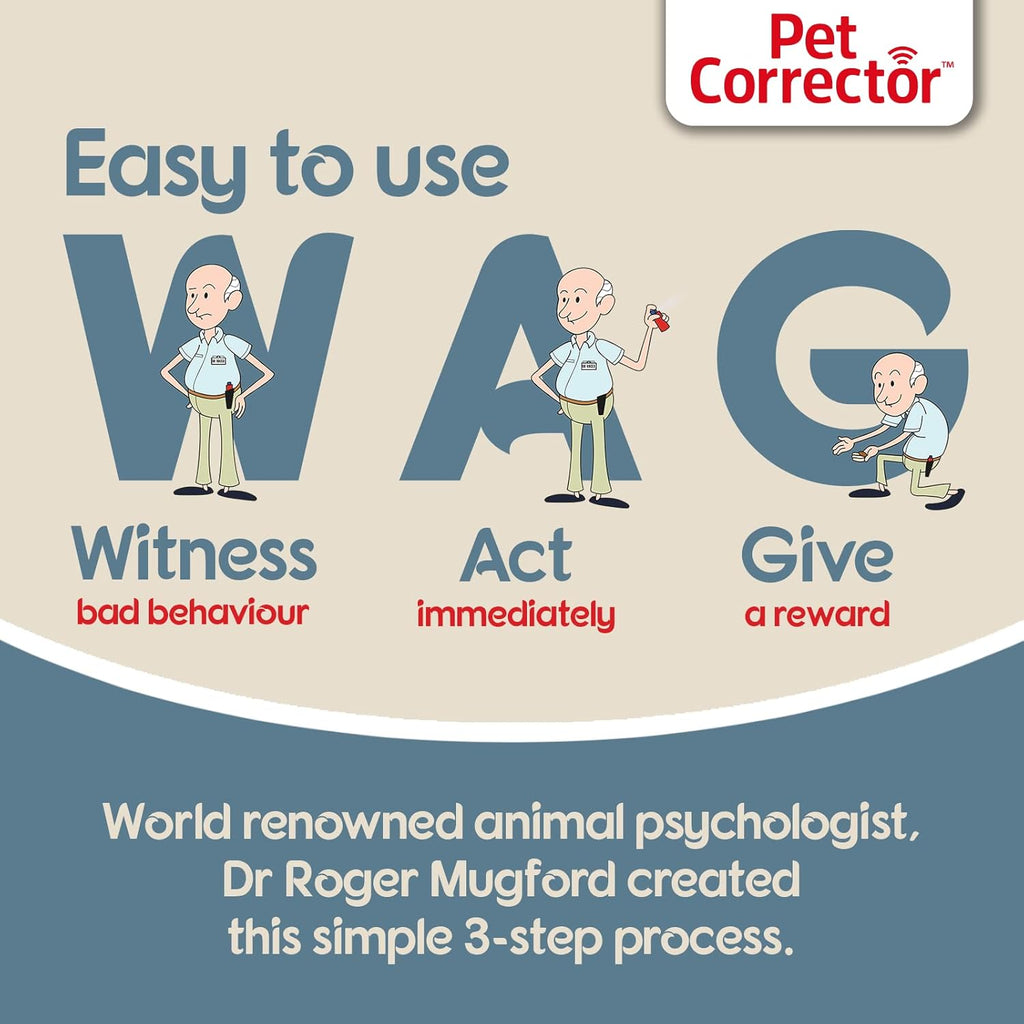 How to use Pet Corrector training spray for dogs