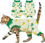 Cat Recovery Suit with Hind Legs, Breathable Onesie After Surgery Female for Abdominal Wounds or Skin Diseases, Anti-Licking Full Body Pet Surgical Pajamas, E-Collar Alternative Wear - Image 11