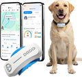 DBDD AI GPS dog tracker front view premium smart pet collar