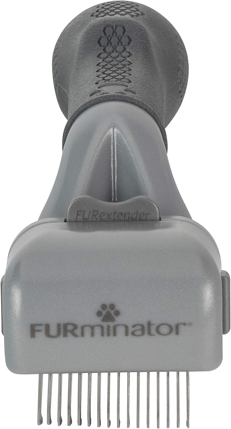 Side profile of Furminator adjustable grooming tool