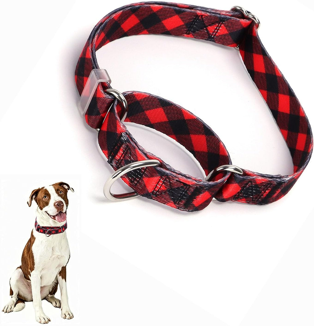 Martingale Dog Collars for Medium Large Dogs, No Slip Girl Dog Collars with Adjustable Soft Nylon and Special Bull Flower Design, for Small Dogs Also (M) - Image 15