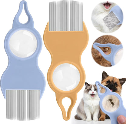 Pethroom Xangnier 3-in-1 flea and tick removal tool set front view