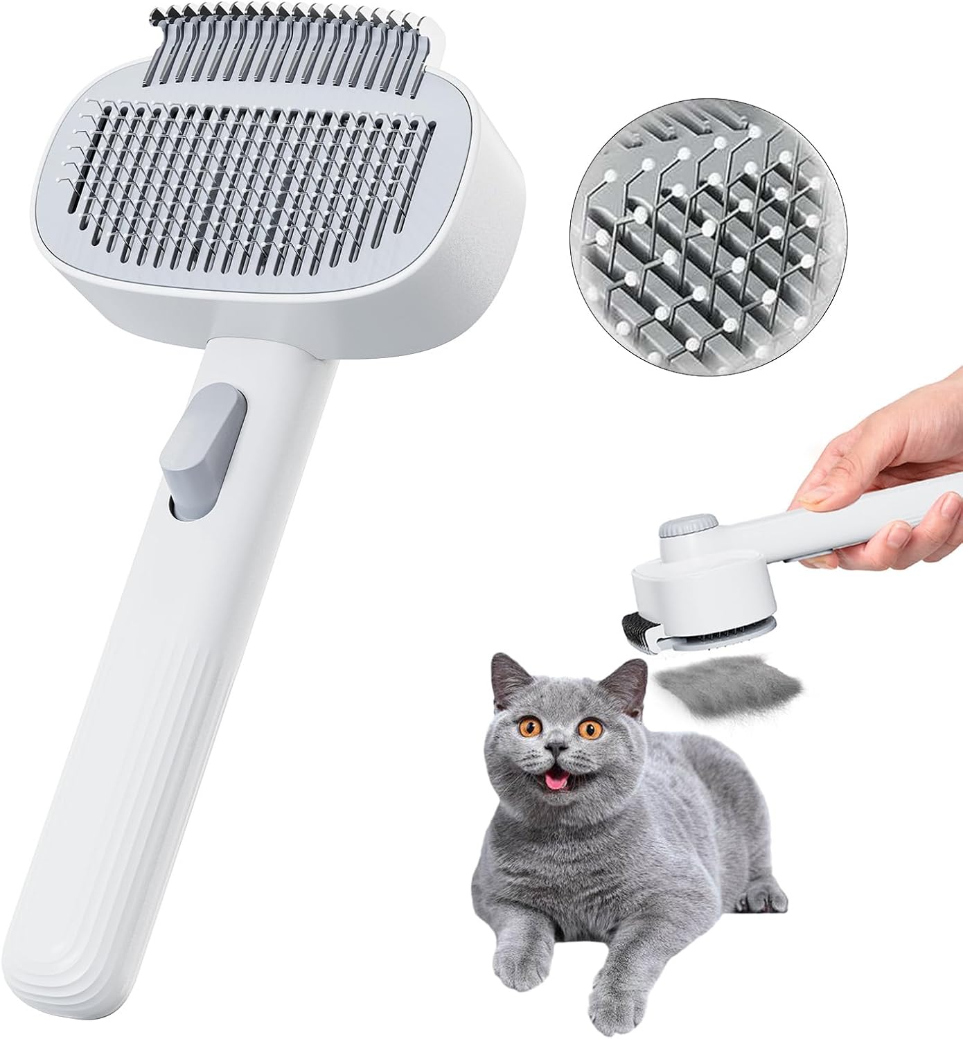 Lgyjqtcmg pet grooming combo for dog and cat deshedding