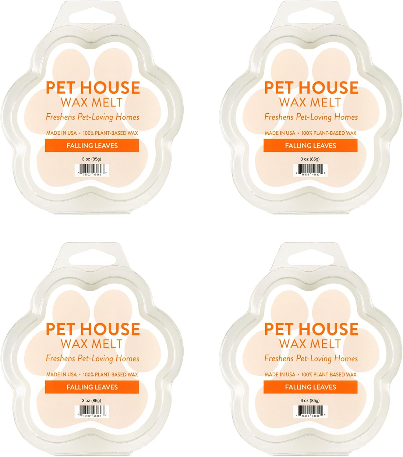 Pet House Wax Melts, Long-Lasting Scented Pet-Friendly Wax Melts, Natural Pet Odor Solution for A Fresh Smelling Home, Fresh Citrus, 3 OZ Each, 2 Pack - Image 10