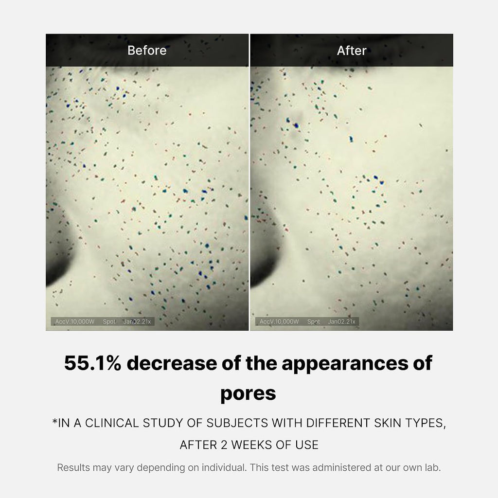 Medicube Zero Pore One Day Cream packaging back label details