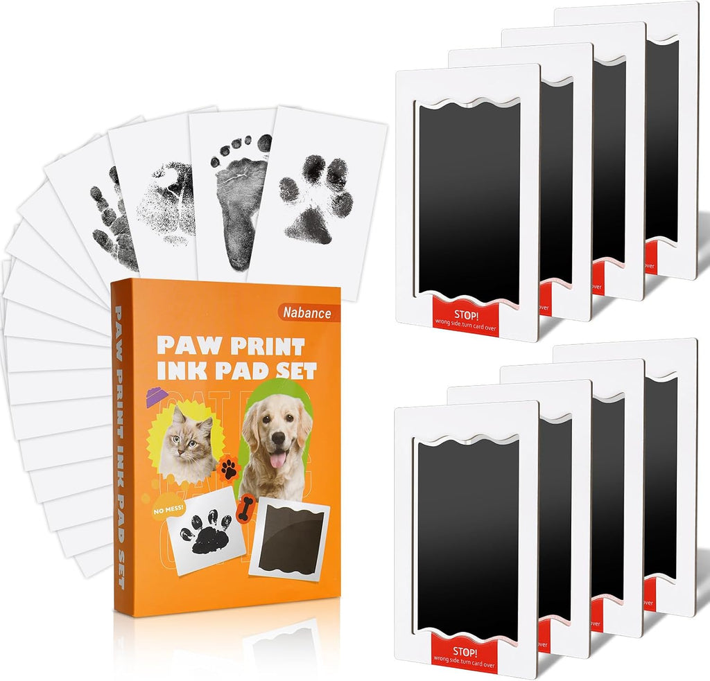 Nabance Paw Print Kit for Dogs & Cats, Inkless Pet Paw & Nose Print, 2 Pack - Image 10