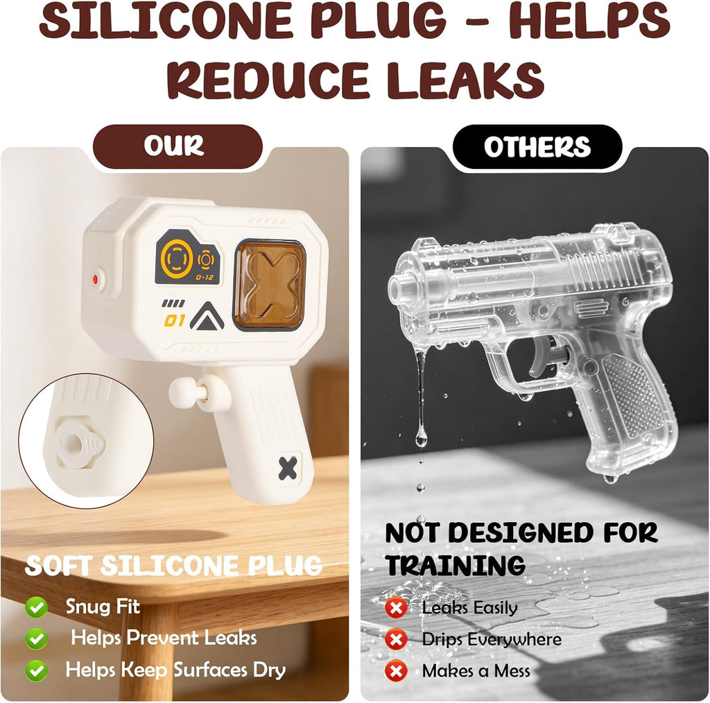 Close up of nozzle on pet deterrent spray gun