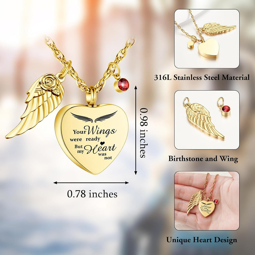 Gold plated pet cremation pendant for dog and cat ashes
