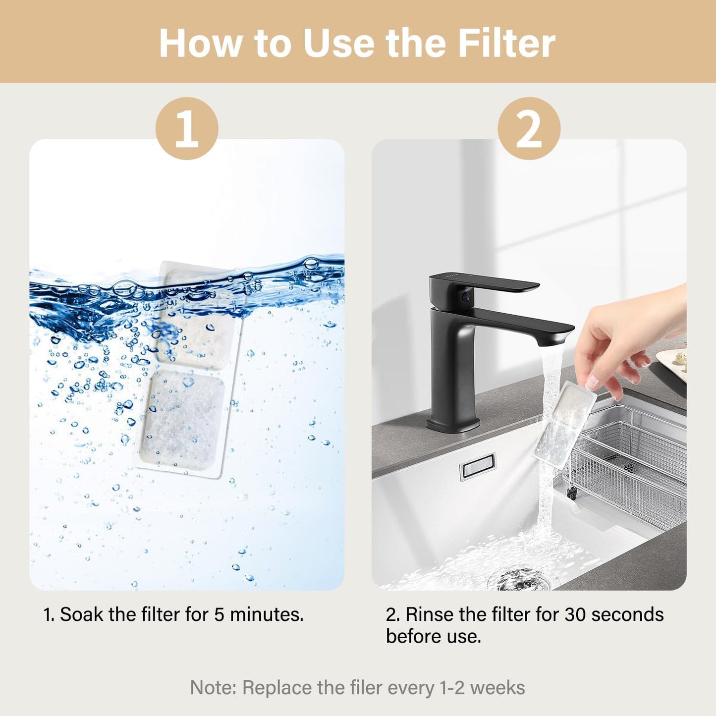 Hoetek 32 piece filtration kit for 3.4 gallon water dispenser