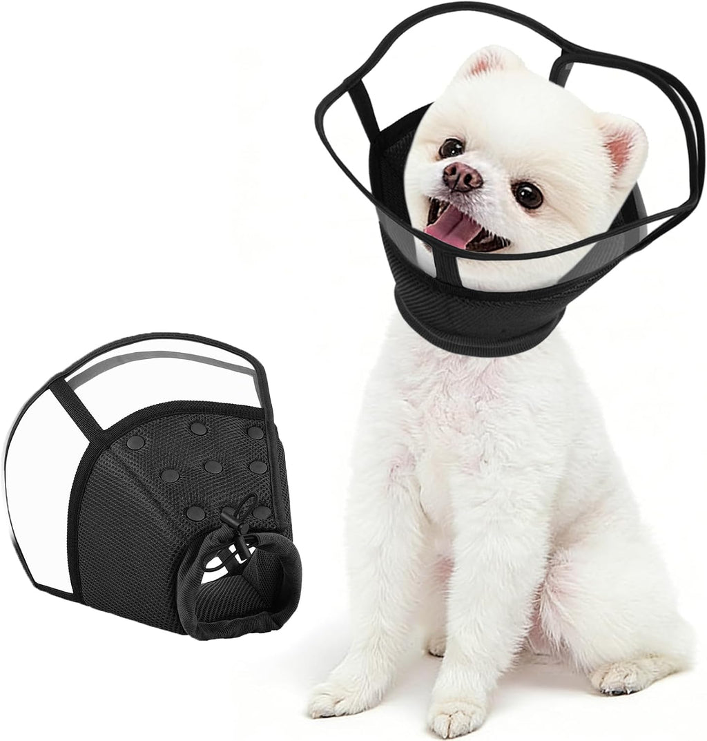 Kuoser Small Dog Cone Collar After Surgery, Soft Cone for Dogs to Stop Licking, Breathable Pet Recovery Collar Comfortable Elizabethan Collars, Adjustable Protective Dog Cones for Small Dogs, Rose S - Image 11