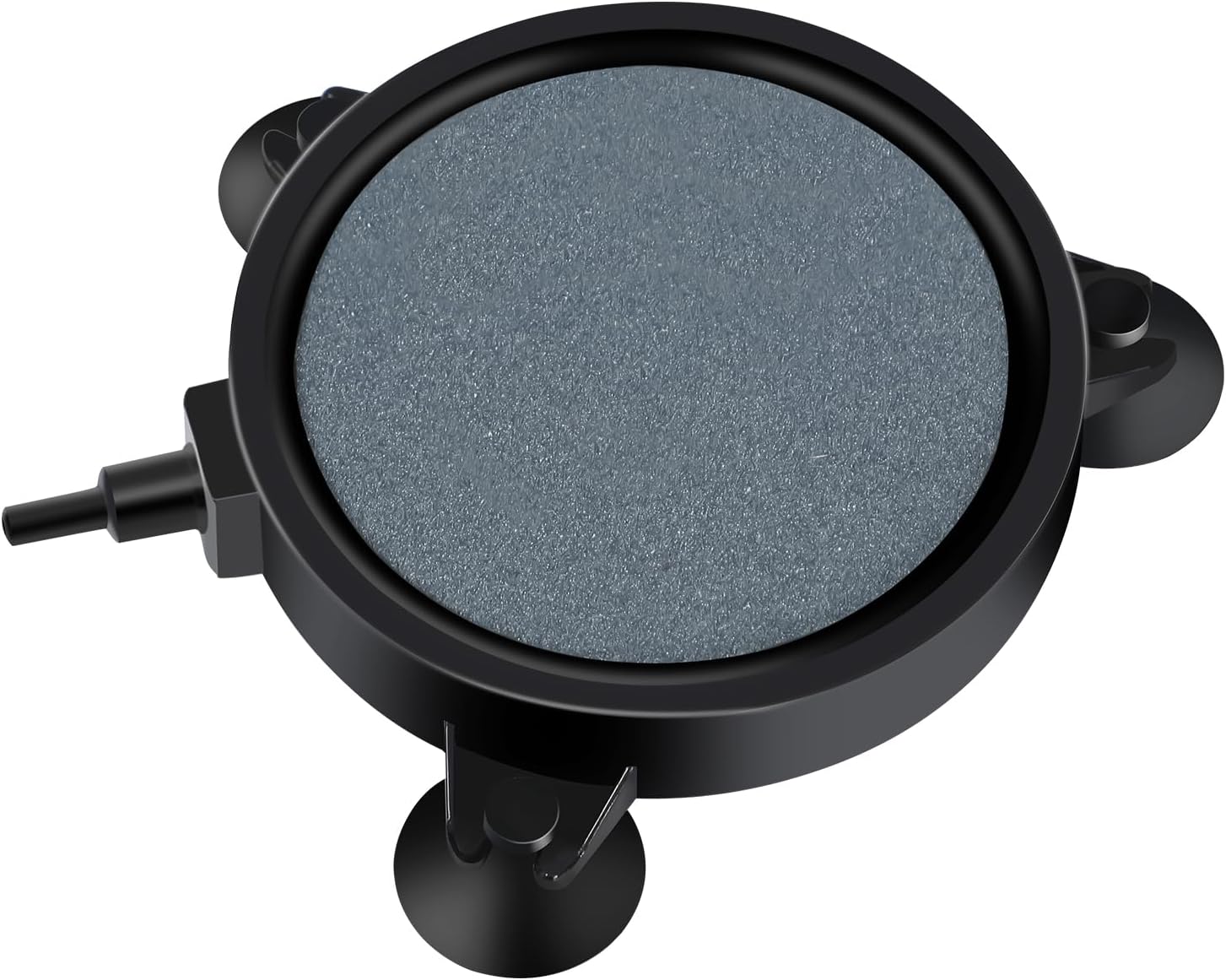 Aquaneat aquarium air stone disc 4 inch front view showing bubble diffuser surface