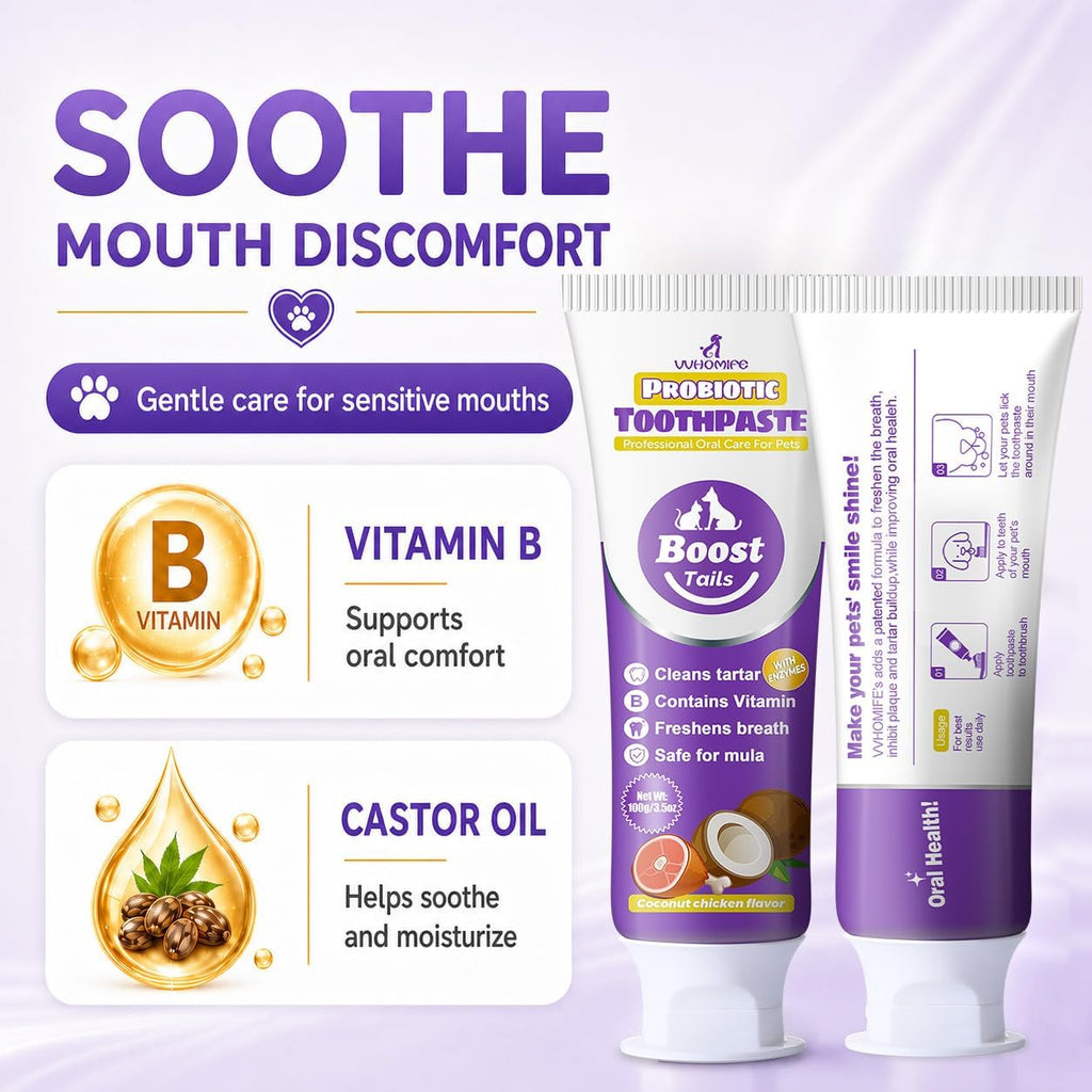 Professional dental care product for pets by VVHOMIFE
