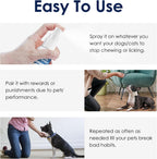 Bitter Apple Spray for Dogs -No Chew Spray for Dogs & Cats, pet Corrector to Stop Dogs from Chewing Furniture and Carpet,Indoor&Outdoor Use (50ml) - Image 9