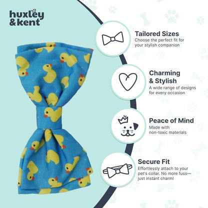 Huxley And Kent small four inch pet collar attachment on a bright background