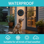 Modern design dog doorbell for home installation