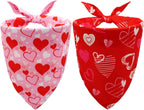 American Flag Dog Bandanas,4th of July Dog Bandana,Large Summer Triangle Patriotic Scarves for Memorial Day and Independence Day,Pet Outfits for Boys and Girls,Red,White & Blue(2PCS,Large) - Image 10