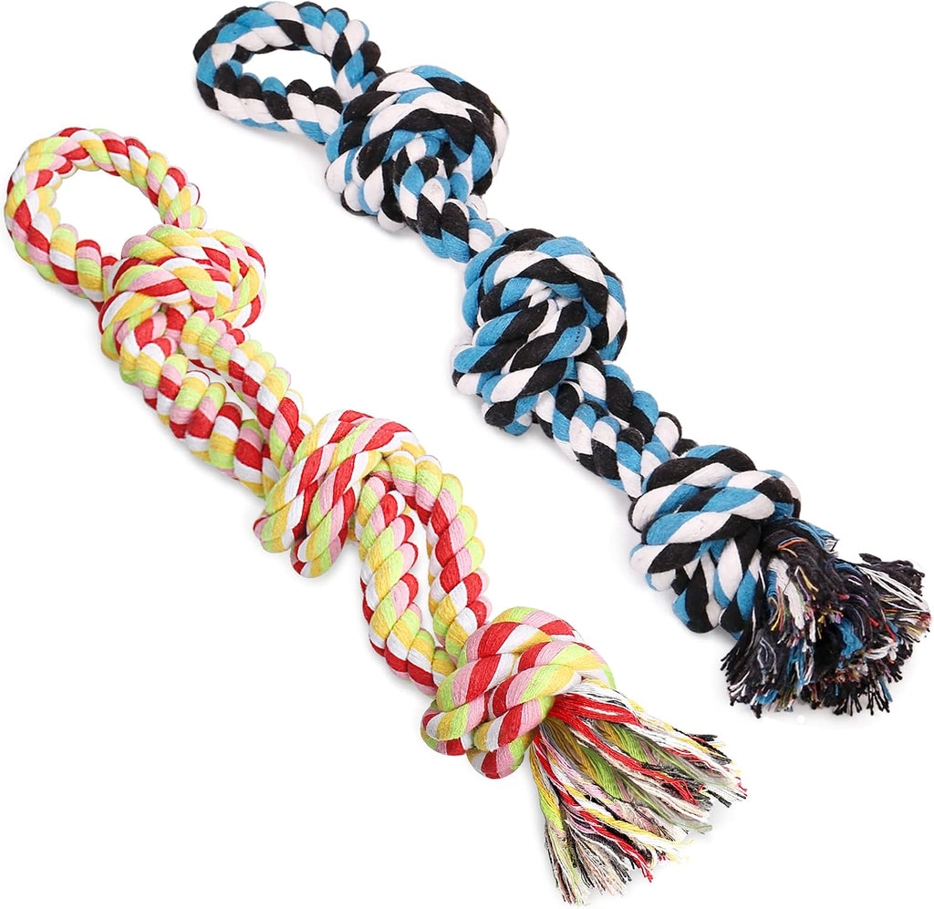 UPSKY Dog Rope Toys 2 Nearly Indestructible Dogs Toy for Medium to Large Breed, Dental Cleaning Chew/Tug Toy for Boredom, Dog Grinding Teeth for Aggressive Chewers - Image 10