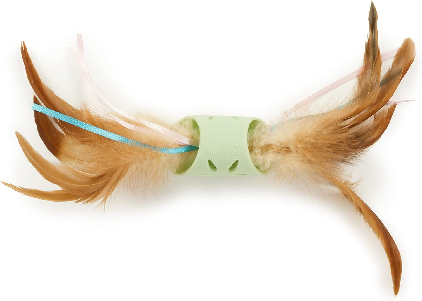 SmartyKat Flutter Balls Catnip Plush and Feather Cat Toys, Erratic Motion for Batting & Pouncing Fun for Cats & Kittens, Set of 2 - Image 11