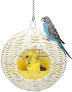 Chewproof Steel Frame Bird Nest for Cage, Washable Small Bed Hammock - Image 9