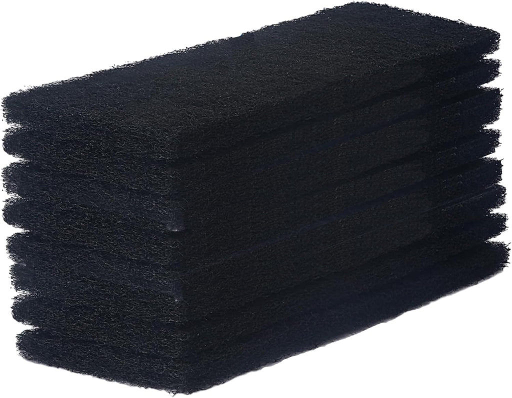 Caqeaus high density activated carbon deodorizing inserts for automatic cat litter trays.