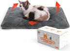 Mora Pets Self Heating Cat Bed Self Warming Cat Pad Thick Thermal Pet Bed Mat 24 x 18 Inches with Removable Cover Machine Washable Ultra Warm Mat for Outdoor Indoor Cats and Small Dogs - Image 9
