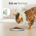 Adjustable drawstring toggle closure on the Supet cat neck recovery collar