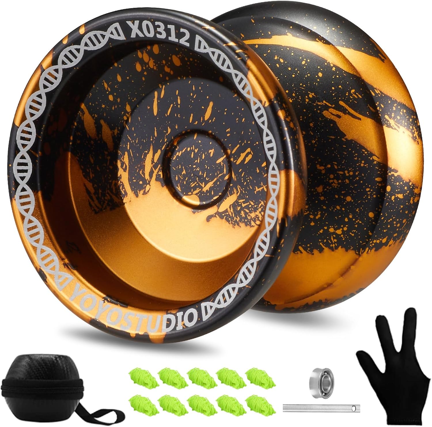 Yoyostudio X0312 professional responsive yoyo front view