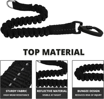 Jenico heavy duty dog leash lockable swivel hook close up view