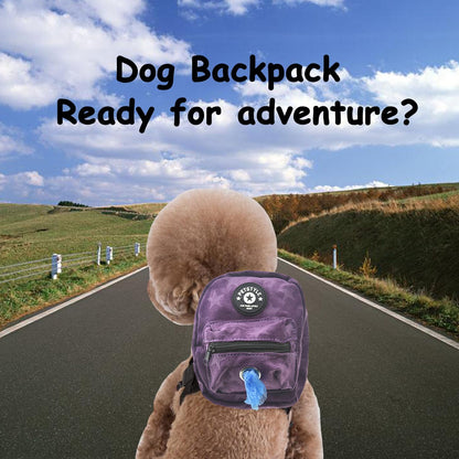 FLAdorepet small dog harness backpack interior detailing the breathable padded mesh lining