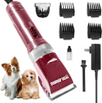 Professional Dog Grooming Clippers for Thick Coat - Dog Hair Trimmer for Grooming Kit- Sheep Shears for Thick Hair - Pet Grooming Clippers for Dogs, Cats, Sheeps, Horse (Black) - Image 9