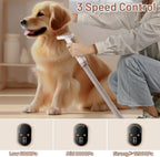 Mavpet pet hair vacuum showing the large three point two litre dustbin and suction controls.