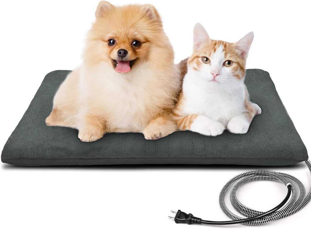 PETNF Outdoor Pet Heating Pads for Dog,Soft Electric Blanket Auto Temperature Control,Heated Mat for Dog House,Whelping Supply for Pregnant New Born Stray Feral Cat Puppy,Safe - Image 14