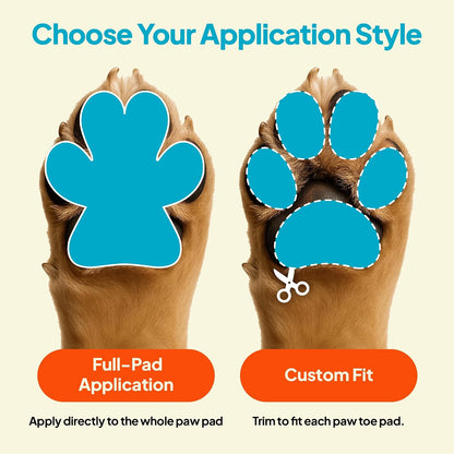 Steady Paws size L paw stickers for indoor floor traction