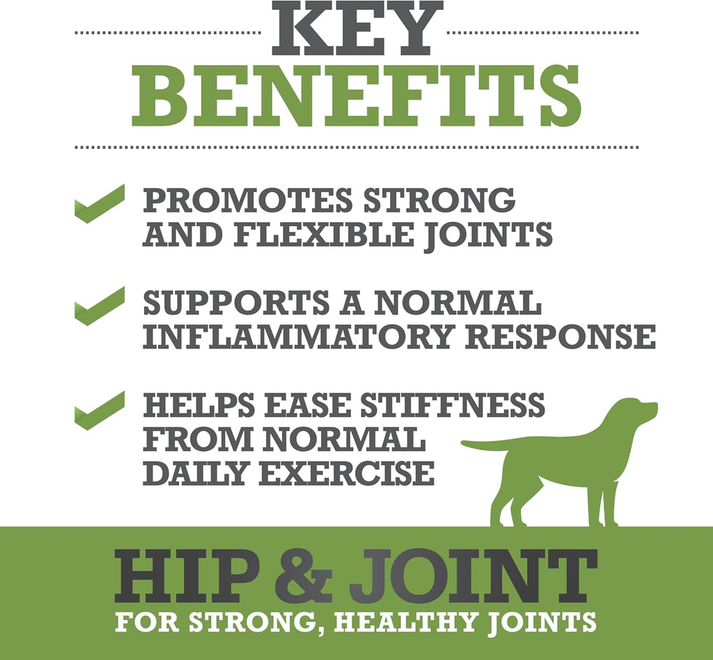 WINPRO canine mobility soft chews back label showing active plasma ingredients