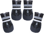 Dimicoo breathable mesh dog boots front view for medium large dogs