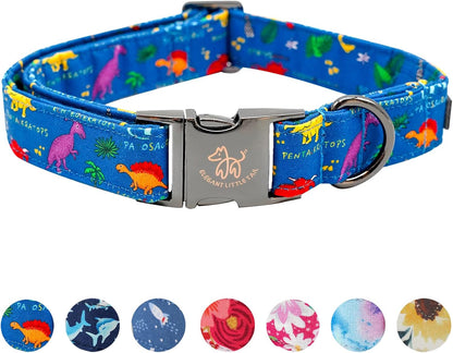 Soft cotton material texture of Elegant Little Tail pet collar