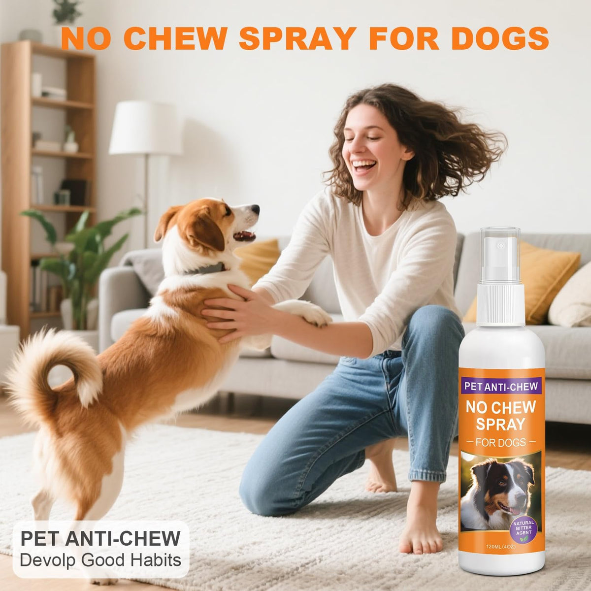 Yiqisufa bitter spray for dogs application on furniture