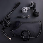 Pet Passion windbreaker dog raincoat adjustable belly band detail