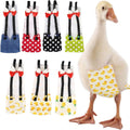 QBLEEV pet cole duck diaper front view showing yellow duck pattern