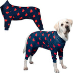 Spark Paws Dog Pajama, Dog Recovery Suit Male, Onesie, Ultra-Soft and 4-Way Stretch, for Small Medium and Large Breeds - Dinosaurs - 3XL - Image 11