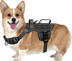 Dog Harness for Large Dogs Heavy Duty, Tactical No Pull Dog Harness with Molle System, Easy On and Off Service Dog Vest, Breathable Padded, Adjustable Reflective Pet Vest for Walking Hiking Training - Image 14