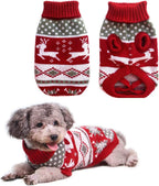Vehomy 100 percent acrylic warm pet clothing folded flat view