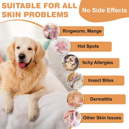 ZOXY ringworm and mange cream for dogs and cats topical application
