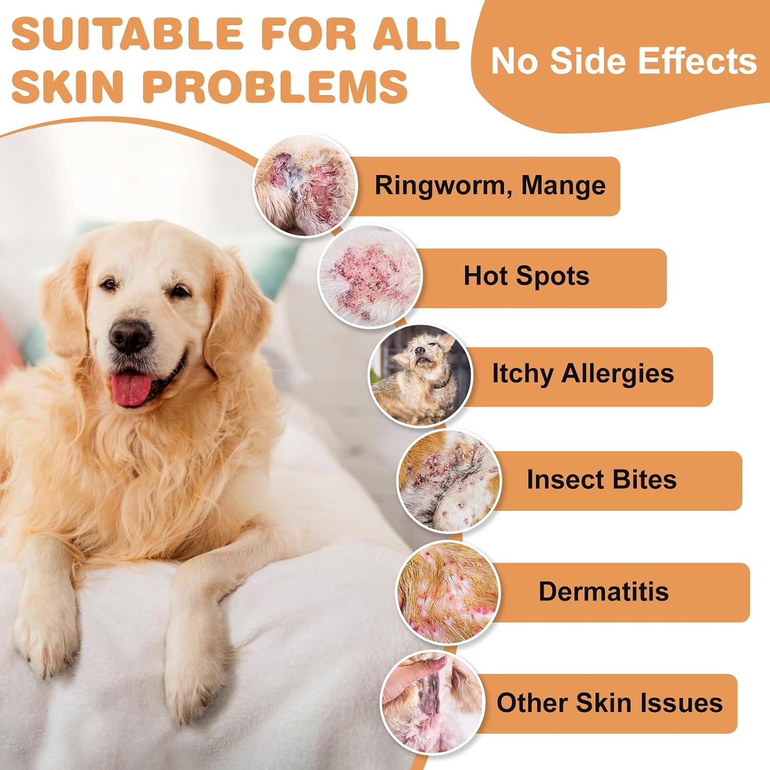 Euphea mange and ringworm cream for dogs and cats cream texture